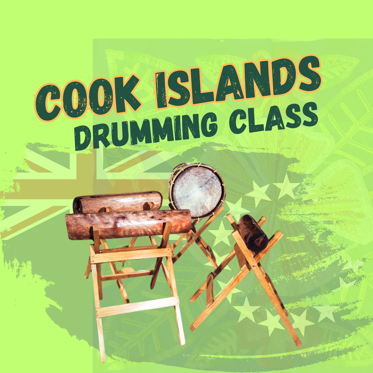COOK ISLANDS DRUMMING CLASS
